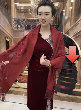 结婚婚宴高档披肩外搭