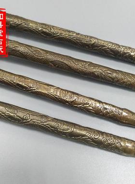 仿古风黄铜寿星居家工艺摆件