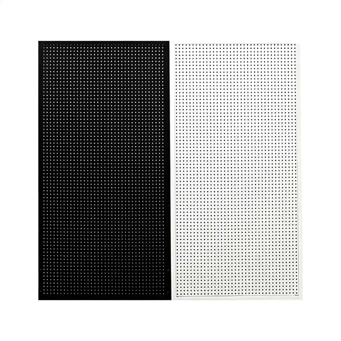 Hole-free wall hanging display rack