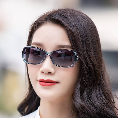 墨镜女小脸款夏开车专用偏光眼镜2025年新款小框太阳镜女防紫外线 - 图0