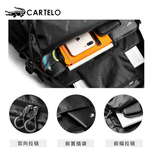 Трендовый вместительный и большой модный школьный рюкзак для школьников, ноутбук, крокодил, бизнес-версия