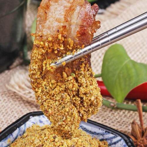 东北烤肉蘸料韩式烧烤蘸料调料沾料干料蘸碟烧烤粉撒料串料花生粉 - 图0