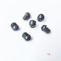 16MM plastic warhead plug spherical warhead pipe plug warhead arc head semi-circle decorative piece spherical plug surface pipe plug