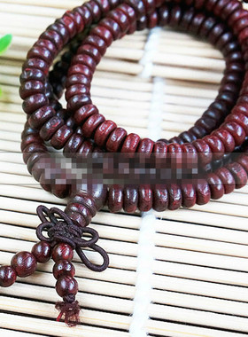 复古男女檀木佛珠手链木珠念珠