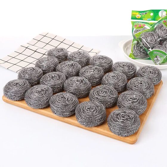 Independent large stainless steel cleaning ball kitchen
