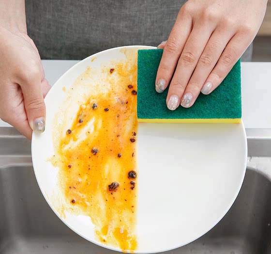 Household cleaning pot brush artifact magic dishcloth
