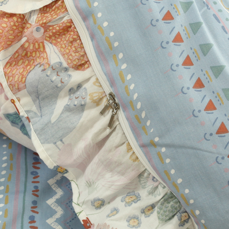 新款高档花边100纯棉四件套全棉公主风三件套床单被套床上荷叶,淘宝优惠券,粉丝福利购,淘宝优惠卷