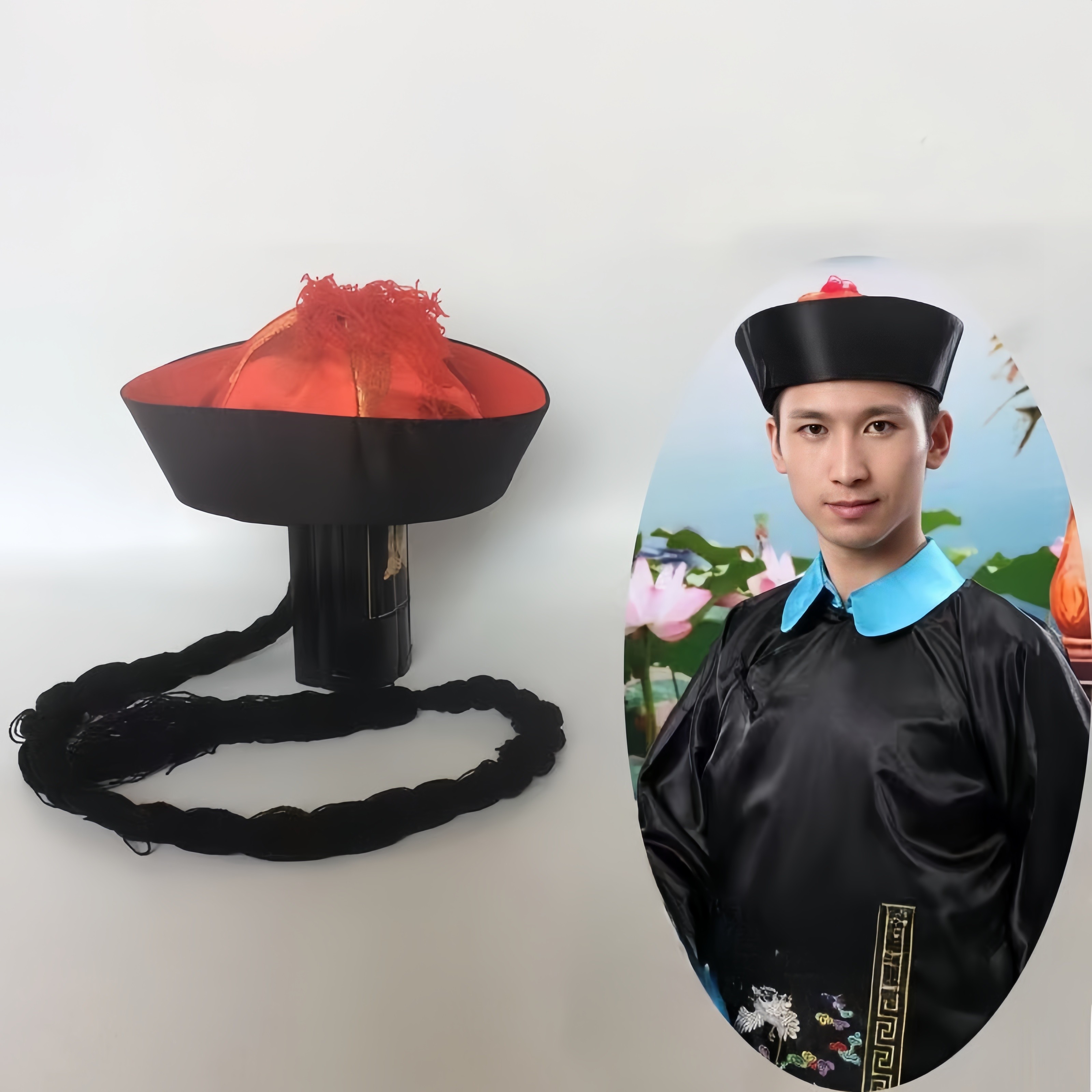 搞怪皇帝帽子汉朝唐龙帽皇上官员cos演出头饰儿童宫廷古装表演帽,淘宝优惠券,粉丝福利购,淘宝优惠卷