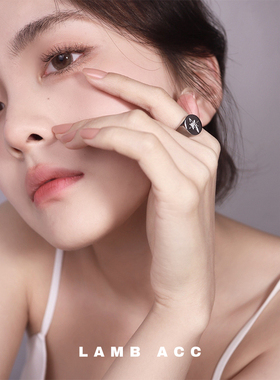 八芒星戒指锆石椭圆八芒星锆石