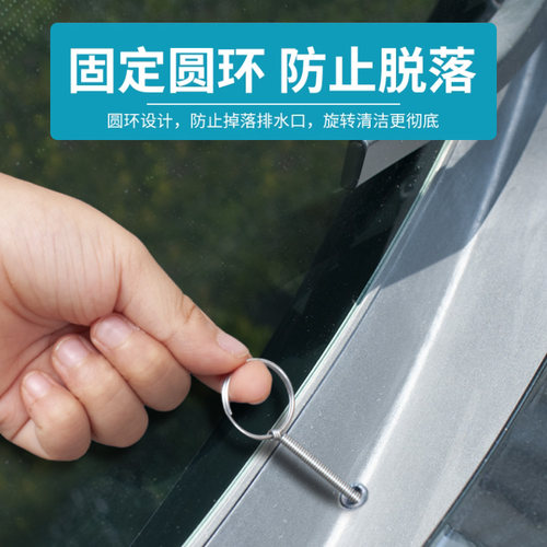 汽车天窗排水孔疏通器2米排水口清洁刷子疏通神器油箱排水管漏水 - 图2