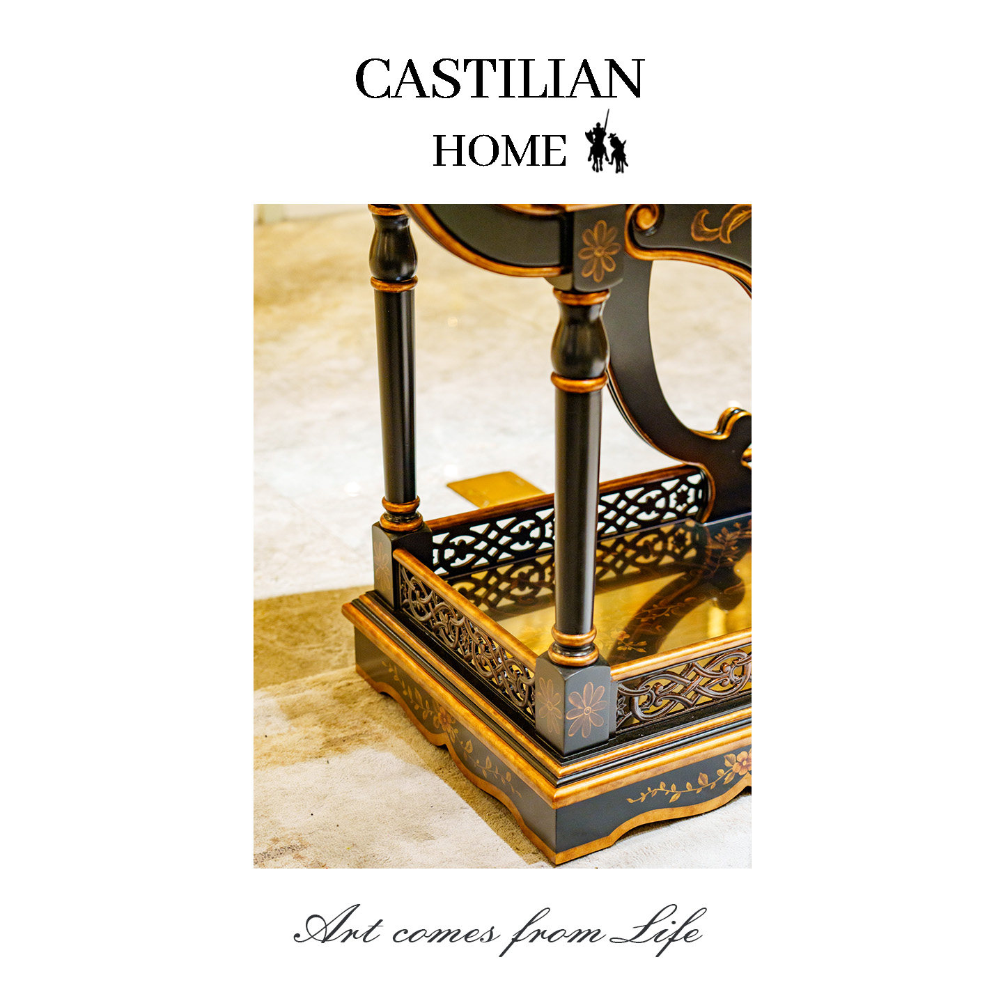 法式中古风手推车餐车商用餐厅移动沙发边几小推车置物架C2466,淘宝优惠券,粉丝福利购,淘宝优惠卷