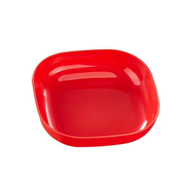 小碗家用2024新款吐骨头碟餐桌家用塑料碗水果小吃菜盘垃圾渣盘子