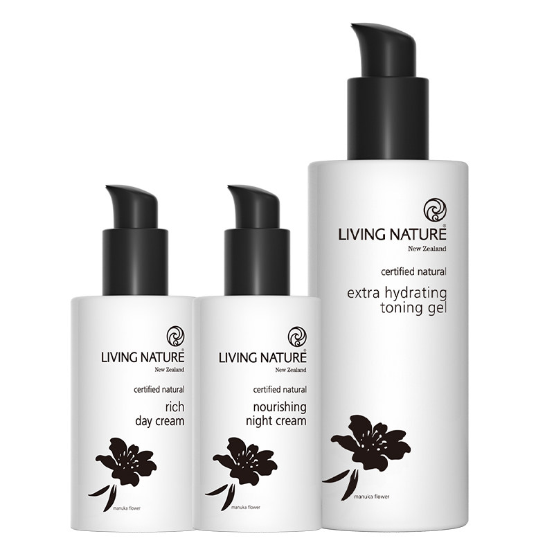 livingnature新西兰孕妇护肤三件套 LivingNature海外面部套装