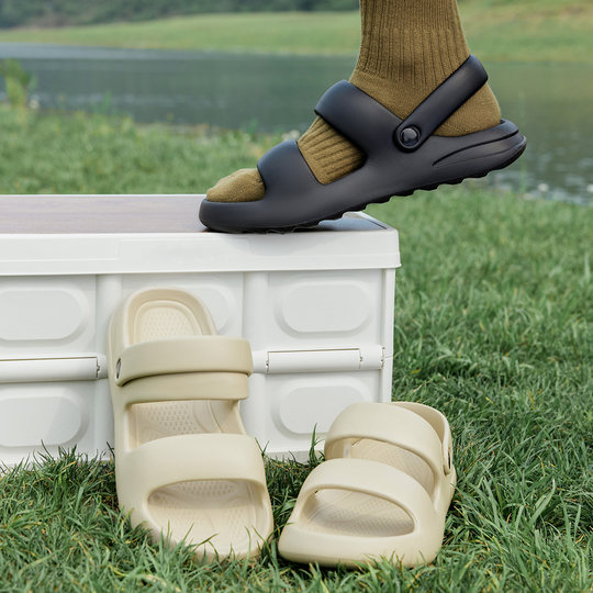 EVA sandals for men, large size, non-slip, anti-odor