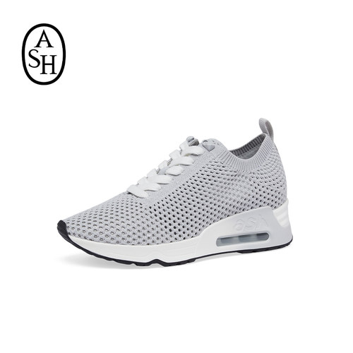 ASH女鞋2025秋季款LAIKA飞织运动鞋女厚底增高轻便透气休闲鞋潮 - 图0