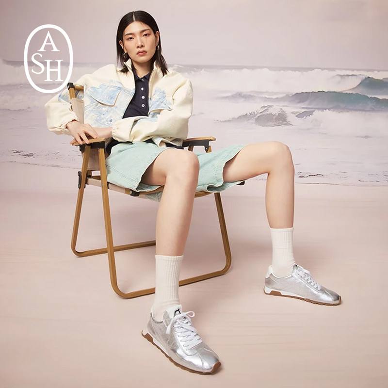 ASH男女同款2025秋季KILL BILL休闲鞋平底单鞋复古德训薄底鞋,淘宝优惠券,粉丝福利购,淘宝优惠卷