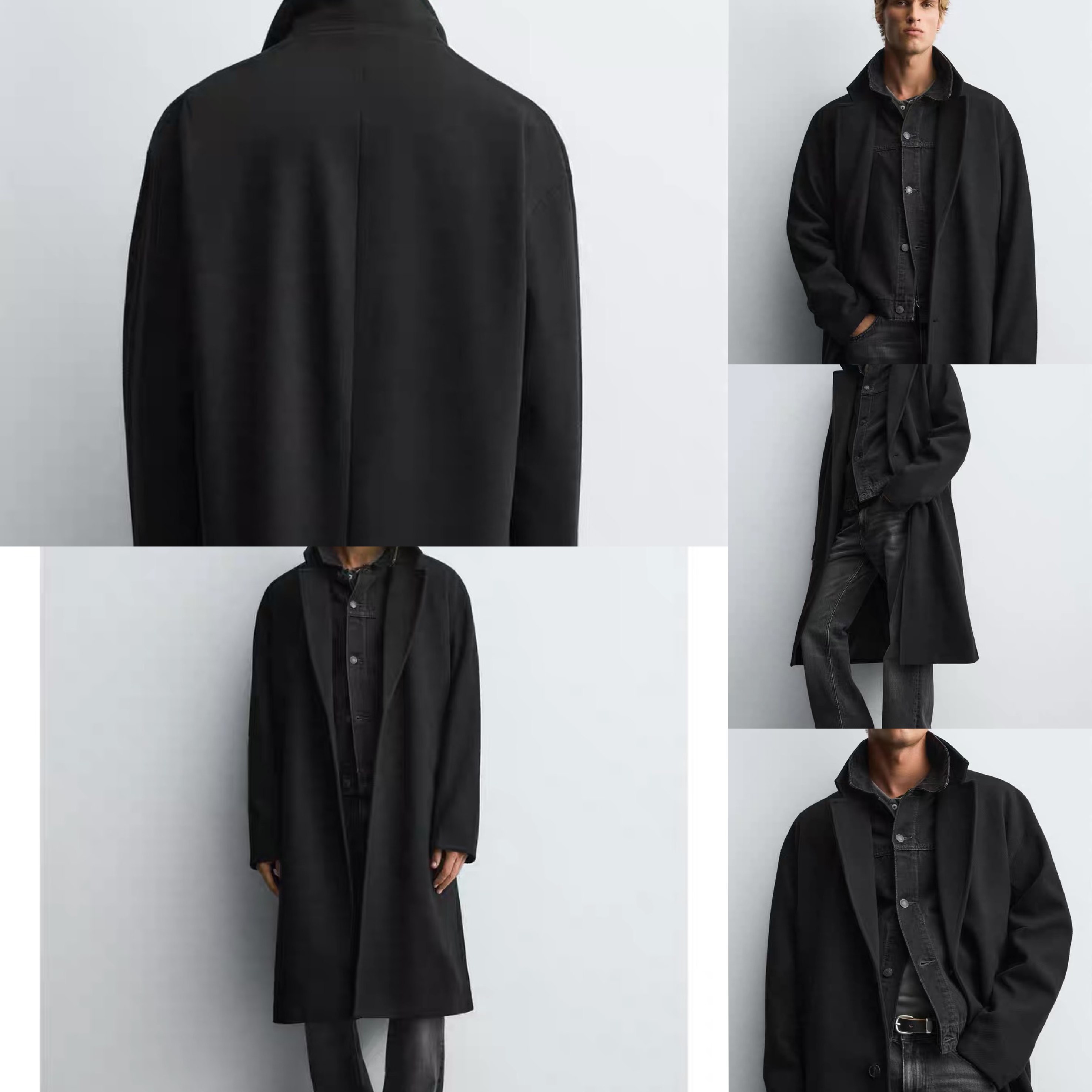 柜799！秋冬男装简约休闲宽松西装领中长款大衣厚外套5070400 800,淘宝优惠券,粉丝福利购,淘宝优惠卷