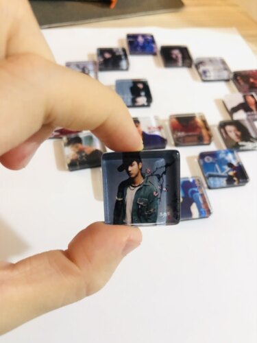 王力宏 龙的传人2060 专辑封面 磁铁冰箱贴 25X25MM 18个/套 - 图2