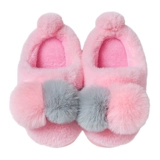 Зимние детские мультяшные нескользящие тапочки подходит для мужчин и женщин, 1-3-6 лет, семейный стиль