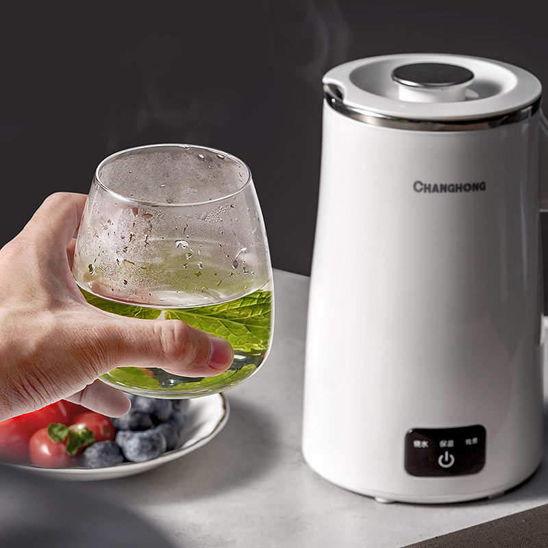 长虹便携式折叠保温一体自动烧水壶 长虹新概念电热水壶