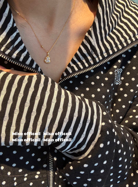 Misa officail｜冰糖葫芦小众设计s925银锁骨链高级感长期主义女