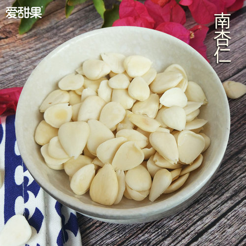 去皮南杏仁甜杏仁片生原味500g河北承德新货打豆浆杏仁露磨糊原料 - 图2