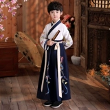 Детское ханьфу, детский осенний демисезонный костюм для мальчиков, китайский стиль, детская одежда