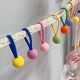 Маленькая детская безвредная милая резинка для волос для девочек, аксессуар для волос, коллекция 2021, не повреждает волосы