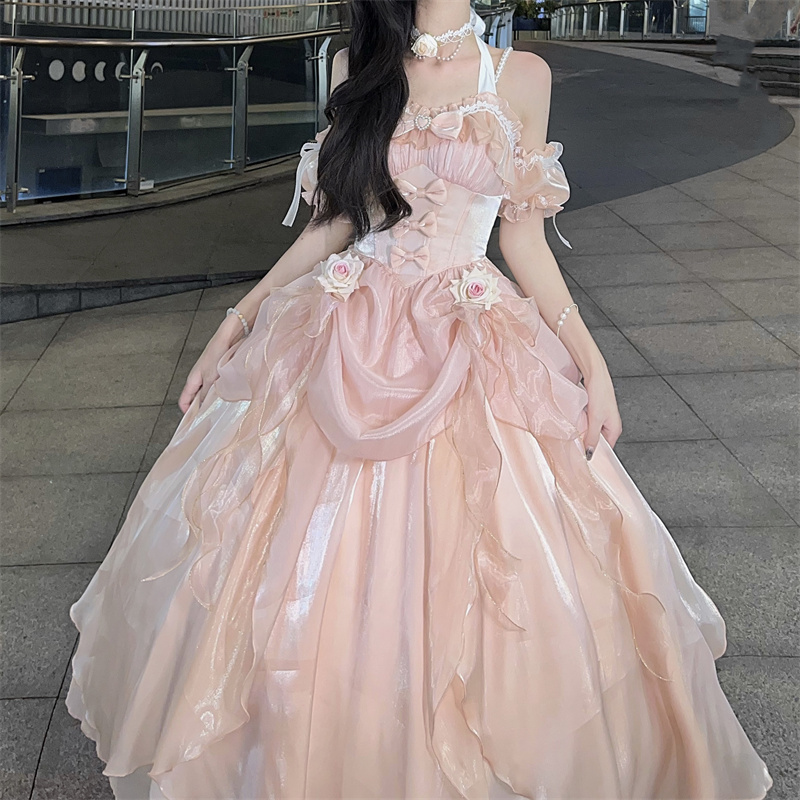 现货【仙蒂玫瑰】jsk原创仙蒂玫瑰lolita超仙气 氛围感在逃公主裙,淘宝优惠券,粉丝福利购,淘宝优惠卷