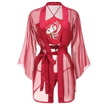 Lady Belly Hood Adult Gufeng Lovers Sexy Pyjamas Woman Fire Superior Sensation Pure Desire Lingerie Suit Autumn Winter