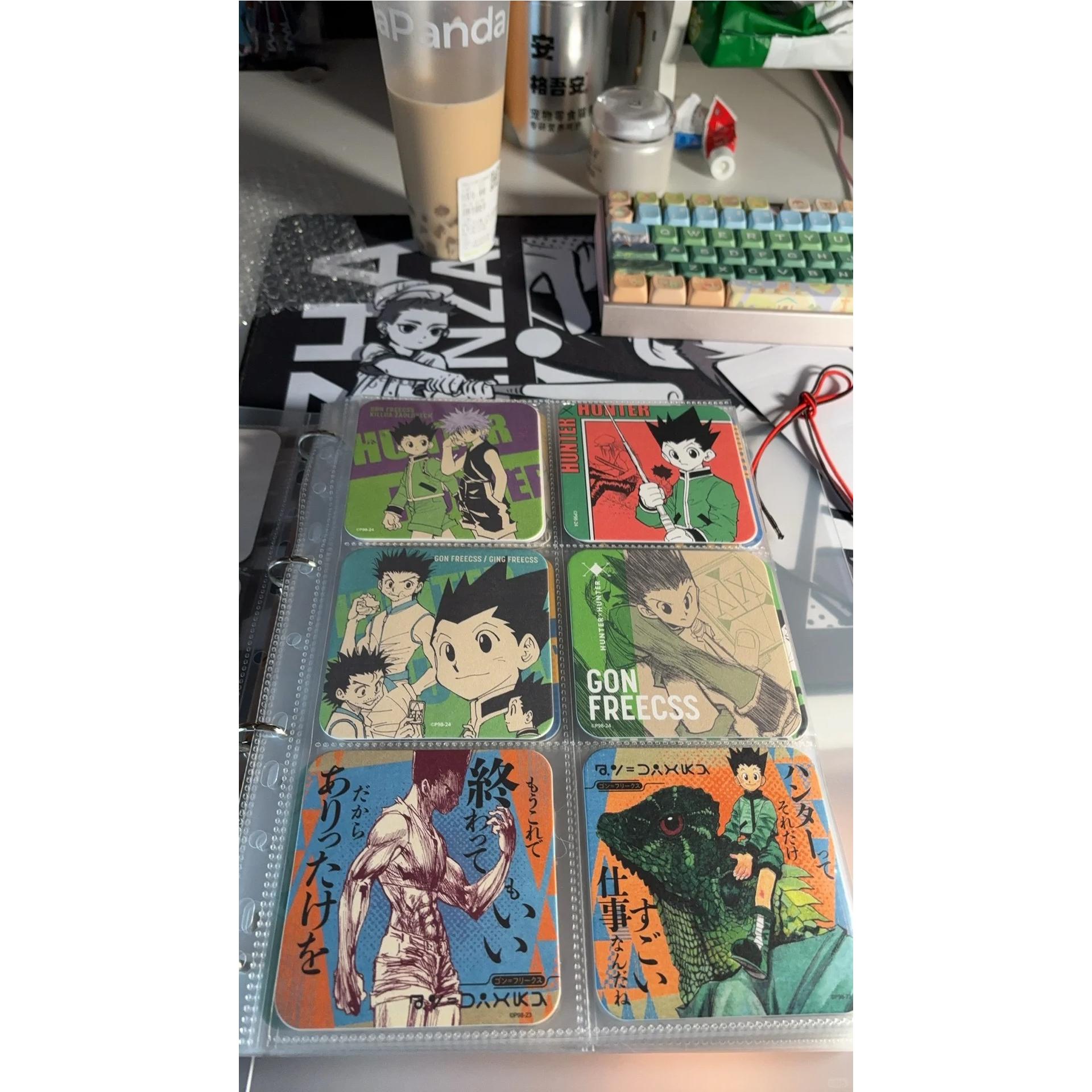 杯垫收纳册自封袋九宫格卡页盲盒卡片收纳册泡泡玛特小野大卡手办 - 图0