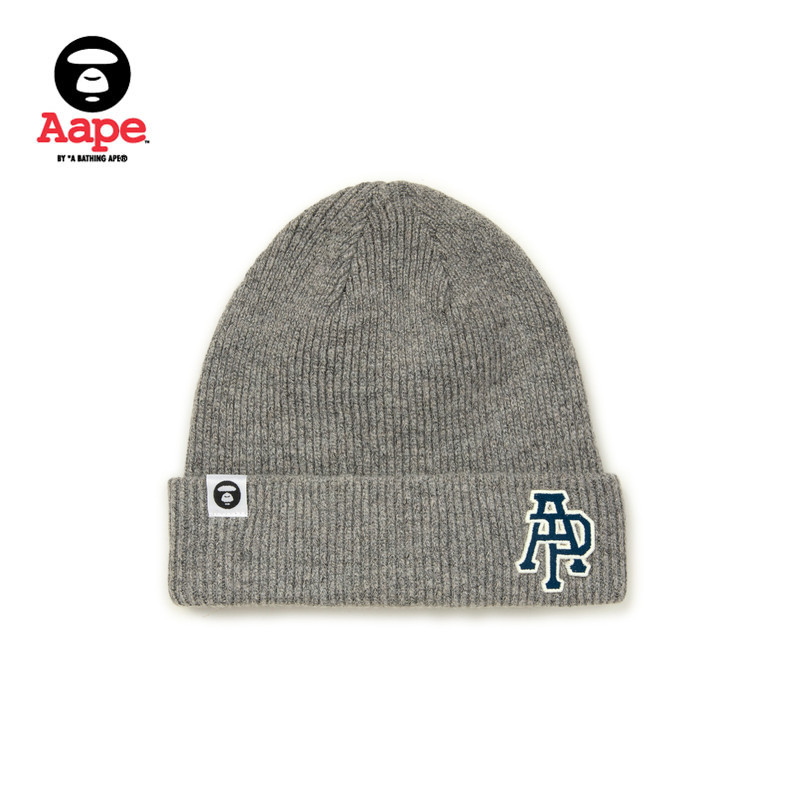 Aape旗舰店配饰字母刺绣休闲潮流针织帽冷帽5340XXP,淘宝优惠券,粉丝福利购,淘宝优惠卷
