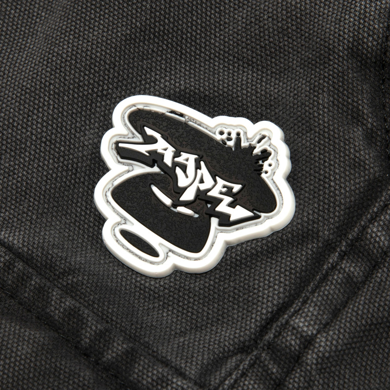 Aape旗舰店男装秋冬猿人徽章水洗做旧褶皱潮流宽松工装裤C641XXP,淘宝优惠券,粉丝福利购,淘宝优惠卷