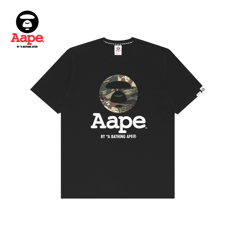 aape旗舰店男装春夏猿颜彩色t恤 AapeT恤