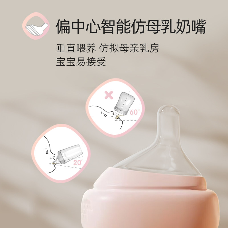 新加坡进口hegen新生儿ppsu奶嘴 hegen奶瓶