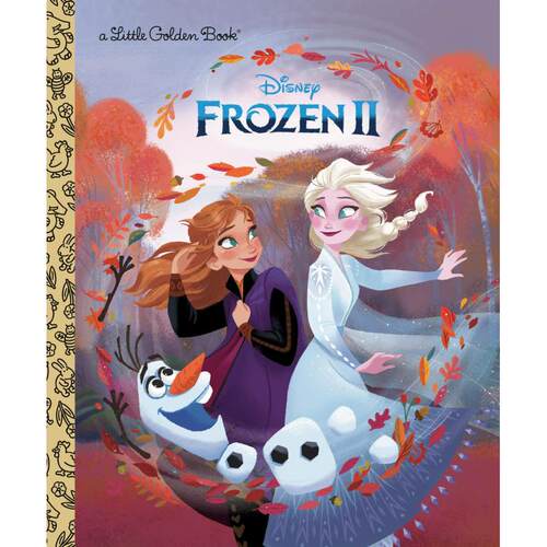 Frozen 2 Little Golden Book 小金书：冰雪奇缘2 英文原版 进口原版 2岁到5岁 儿童图画书 Nancy Cote - 图0