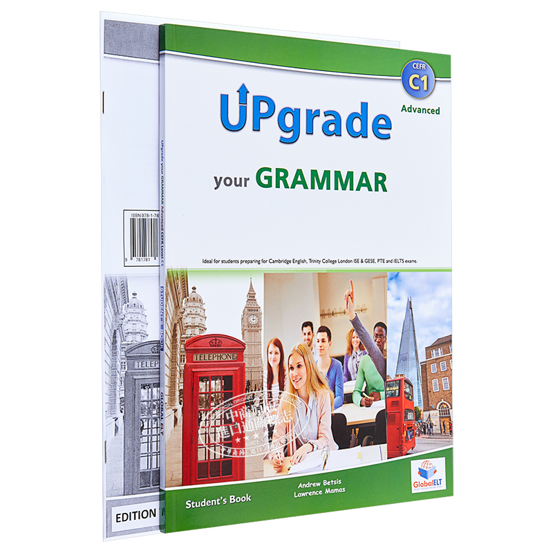 剑桥CAE考试教材系列 Upgrade your Grammar Level C1 Self Study英文原版提升你的语法水平C1自学套装 Global ELT-图2