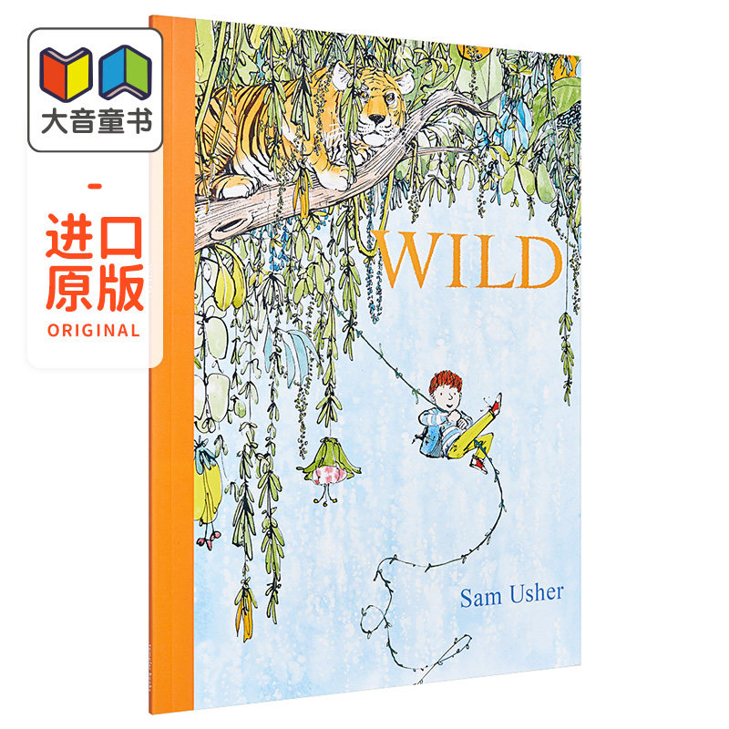Sam usher WILD 荒野 英文原版 进口图书 儿童故事绘本 自然世界动物 亲子共读童书 亲情主题图画书