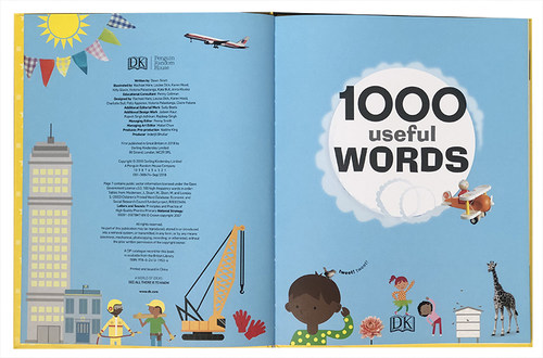预售 进口英文原版DK入门词汇图解认知绘本1000 Useful Words 1000个常用词 儿童启蒙英语3-6岁亲子读物幼儿学前教育科普早教知识? - 图3