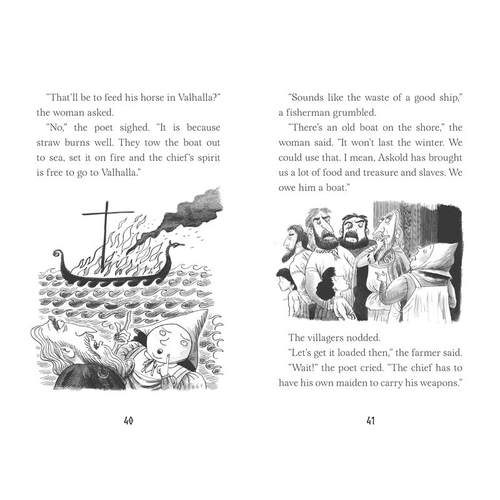 糟糕又真实的故事 维京人 Terrible True Tales Vikings 可怕的历史作者Terry Deary 英文原版 历史故事章节书 大音 - 图1