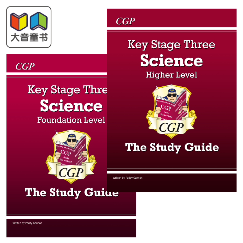 英国CGP原版 KS3 科学生物化学物理Science Study Guide Targeted Workbook初中练习测试多组合含答案学习指南 11-13岁 - 图0