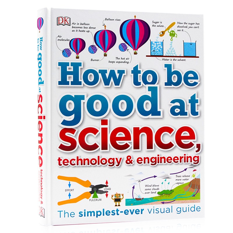 DK图解科学 How to be Good at Science 英文原版 思维训练 儿童STEM创新思维培养 百科科普 教辅图书 精装全彩大开 - 图3