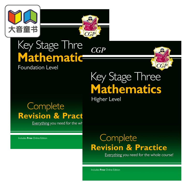 英国CGP原版 KS3 数学 Maths Catch-Up Targeted Workbook 数学高级课程综合学习练习册提升十分钟小测练习多组合 11-14岁 - 图1