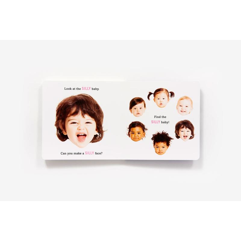 Making faces  a first book of emotions 扮鬼脸 孩子的情绪书 英文原版 0岁到3岁 儿童纸板书 Abrams Appleseed - 图1