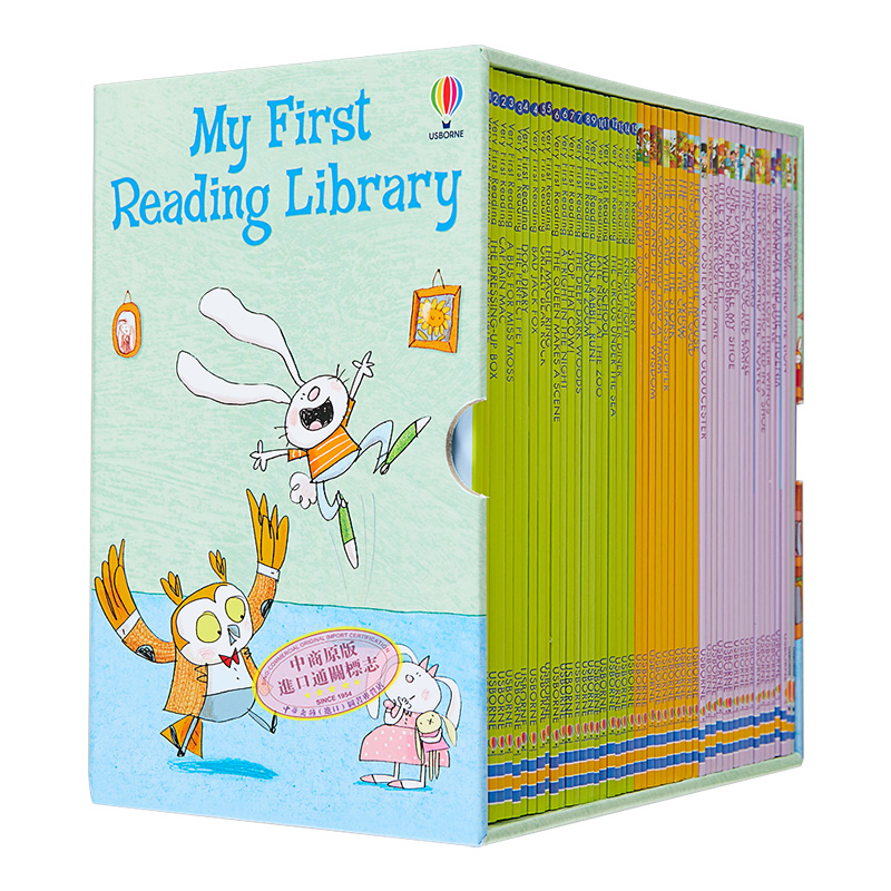 我的第一个图书馆50册 Usborne My First Reading Library英文原版分级经典阅读初级章节书尤斯伯恩儿童读物英语绘本故事书-图3