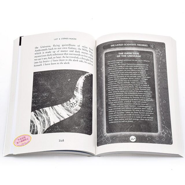 Stephen Hawking Stephen Hawking George's Secret Key to the Universe 6 volumes Original English version George's Secret Key Children's Universe Knowledge Popularization Youth Edition Universe Adventure Novel