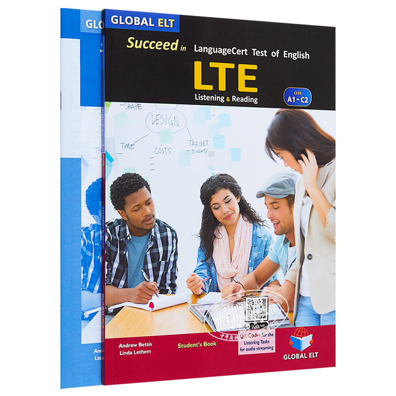 Global ELT Succeed in LTE LanguageCert CEFR A1-C2 Listening&Reading 备考朗思考试听力+阅读语言认证考试练习测试自学套 - 图3