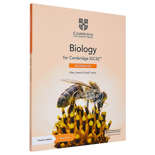 剑桥CIE考试局 Cambridge IGCSE 系列 Biology Workbook with Digital Access 生物学练习册复习指南 含电子版含答案 - 图0