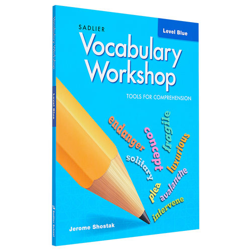 Sadlier Vocabulary Workshop Student Leve A to H 词汇工作坊学生书 英文原版小学初中高中英语单词练习册进口教材教辅书 - 图0