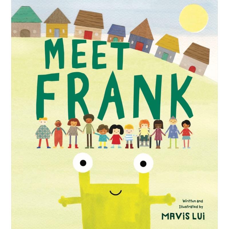 Meet Frank 好奇的小外星人 英文原版 进口图书 儿童绘本 故事图画书 Mavis Lui 3-6岁精装亲子童书 儿童读物 大音